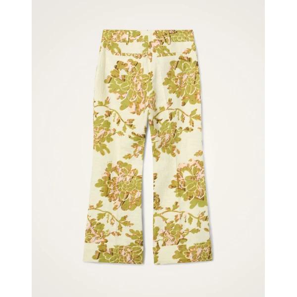 La DoubleJ Hendrix Pants in Oasis Green - Pants - Milanese Maximalist Fashion at Coveti