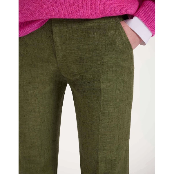 La DoubleJ Hendrix Pants in Solid Camouflage - Pants - Milanese Maximalist Fashion at Coveti