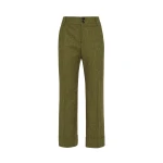 La DoubleJ Hendrix Pants in Solid Camouflage - Pants - Milanese Maximalist Fashion at Coveti