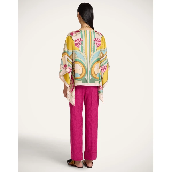 La DoubleJ Hendrix Pants in Solid Pink - Pants - Milanese Maximalist Fashion at Coveti