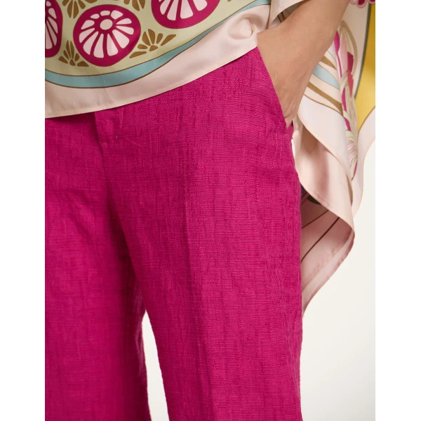 La DoubleJ Hendrix Pants in Solid Pink - Pants - Milanese Maximalist Fashion at Coveti