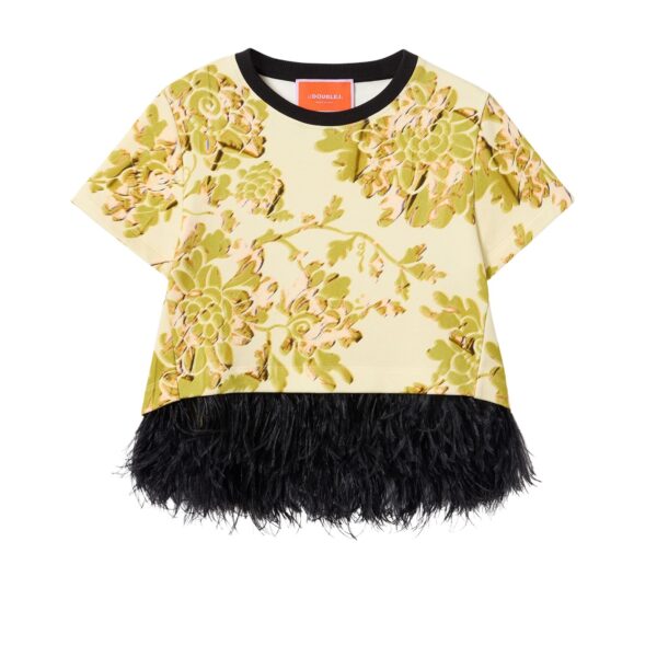 La Scala Tee in Oasis Green