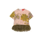 La DoubleJ La Scala Tee in Swathe Pink - Tops - Milanese Maximalist Fashion at Coveti