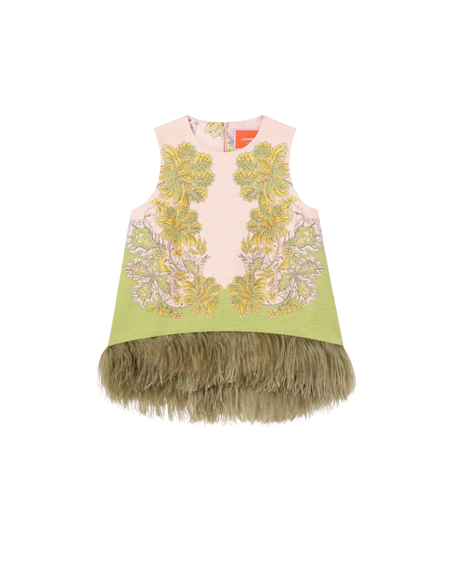 La-DoubleJ-La-Scala-Top-in-Swathe-Pink48249_nobg La DoubleJ La Scala Top in Swathe Pink - Tops - Milanese Maximalist Fashion at Coveti