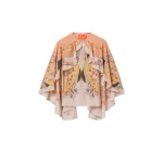 La DoubleJ Magic Top in Florette Placée Pale Pink - Tops - Milanese Maximalist Fashion at Coveti