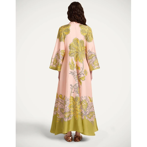 La DoubleJ Magnifico Dress in Swathe Placée Pink - Dresses - Milanese Maximalist Fashion at Coveti