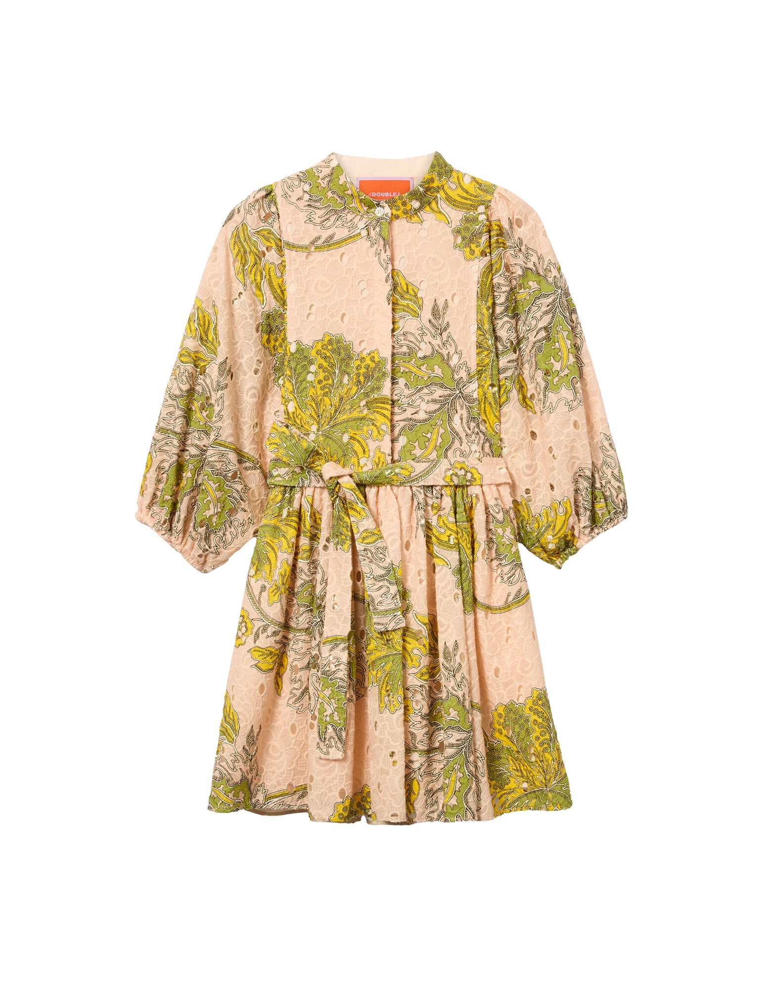 La DoubleJ Mini Portofino Dress in Swathe Pink - Dresses - Milanese Maximalist Fashion at Coveti