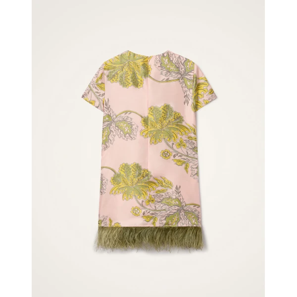 La DoubleJ Mini Swing Dress in Swathe Pink - Dresses - Milanese Maximalist Fashion at Coveti
