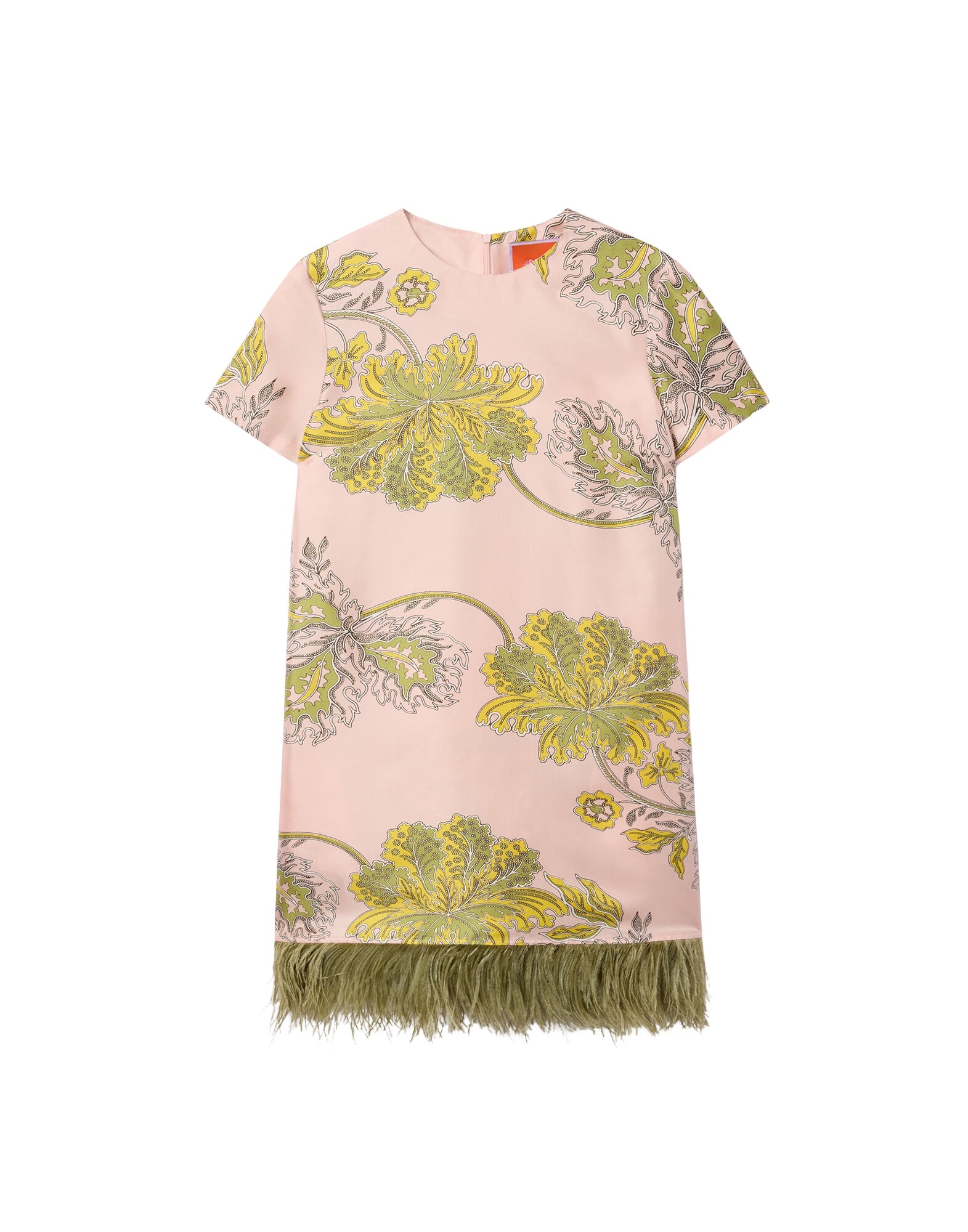 La DoubleJ Mini Swing Dress in Swathe Pink - Dresses - Milanese Maximalist Fashion at Coveti