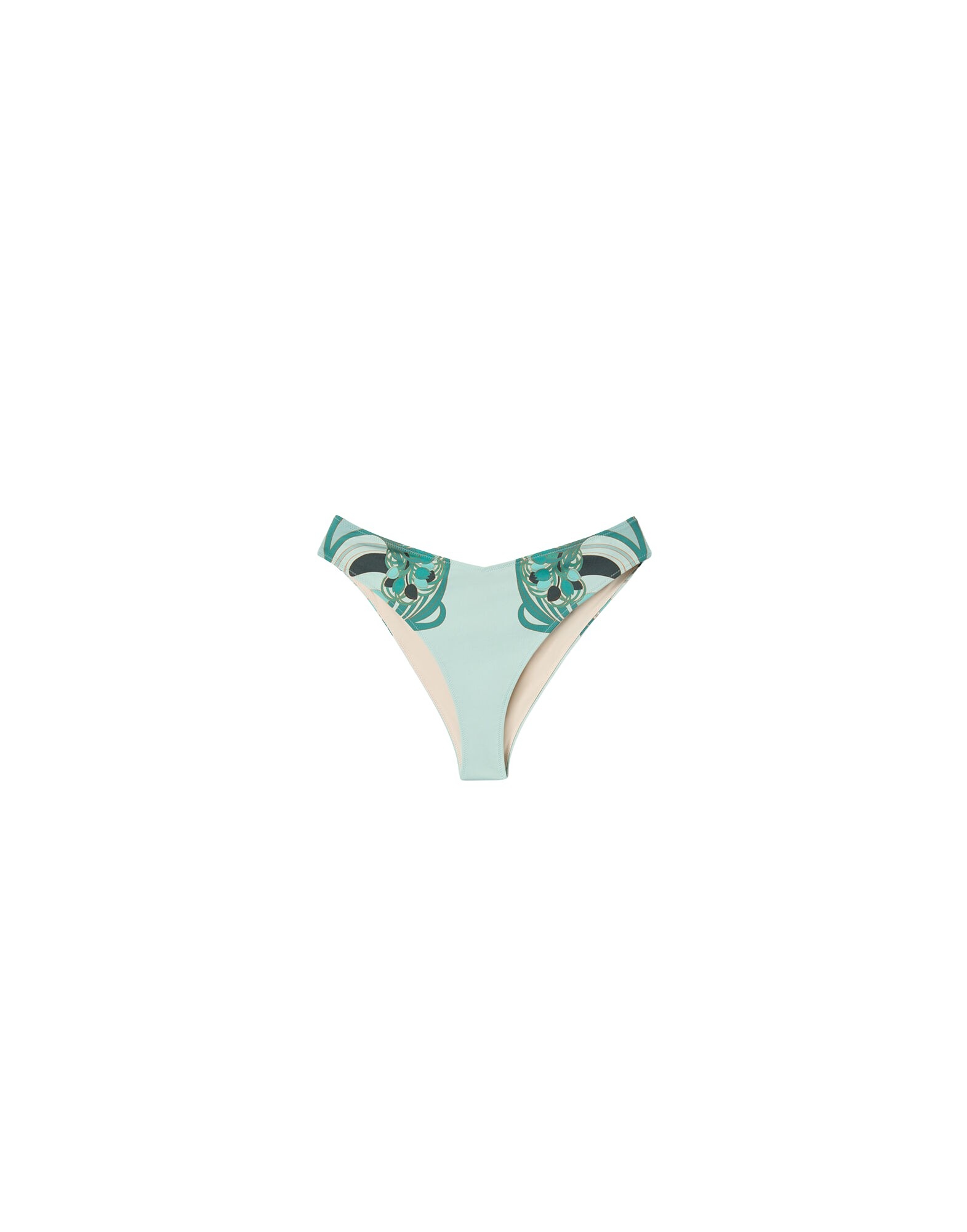 La DoubleJ Mirage Bottom in Blooming Tulip Placée Mint