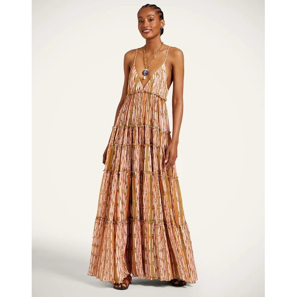 La DoubleJ Nymph Dress in Smarties Orange - Dresses - Milanese Maximalist Fashion at Coveti