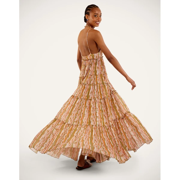 La DoubleJ Nymph Dress in Smarties Orange - Dresses - Milanese Maximalist Fashion at Coveti