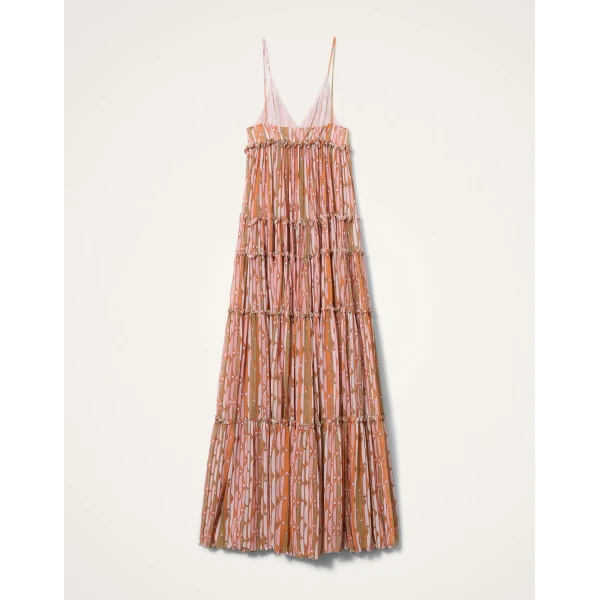 La DoubleJ Nymph Dress in Smarties Orange - Dresses - Milanese Maximalist Fashion at Coveti