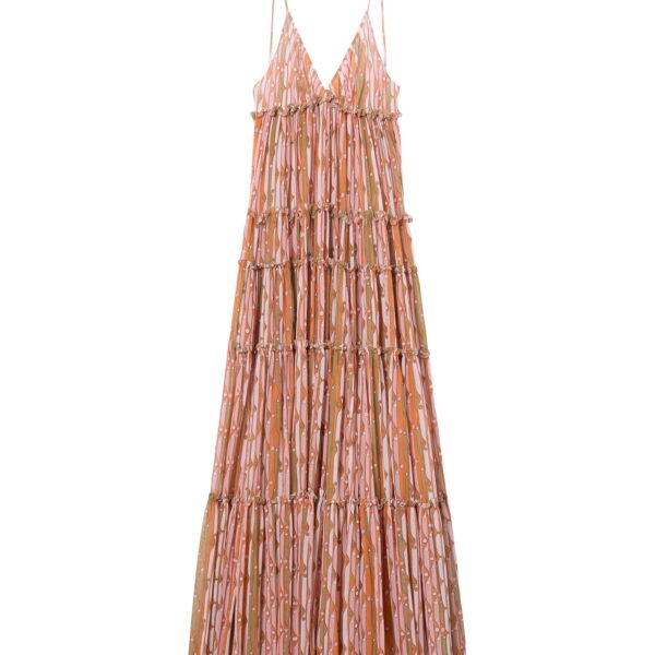La DoubleJ Nymph Dress in Smarties Orange - Dresses - Milanese Maximalist Fashion at Coveti