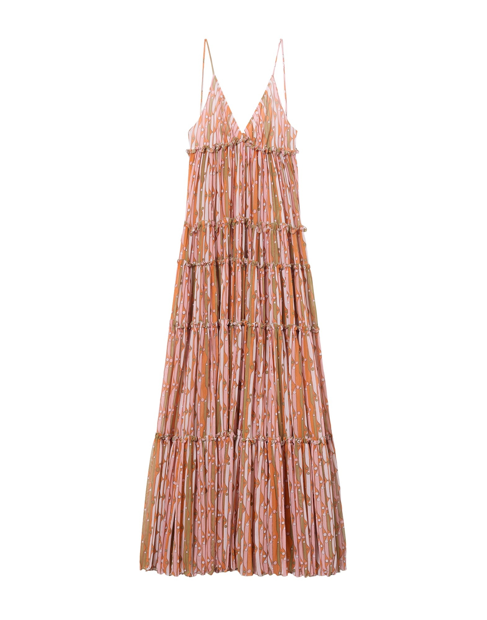 La DoubleJ Nymph Dress in Smarties Orange - Dresses - Milanese Maximalist Fashion at Coveti