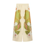 La DoubleJ Palazzo Pants in Ambrosia Placée Ivory - Pants - Milanese Maximalist Fashion at Coveti