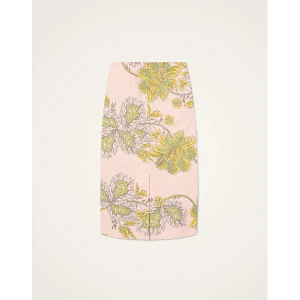 La DoubleJ Pencil Skirt in Swathe Pink - Skirts - Milanese Maximalist Fashion at Coveti