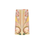 La DoubleJ Pencil Skirt in Tulip Placée Pale Pink - Skirts - Milanese Maximalist Fashion at Coveti
