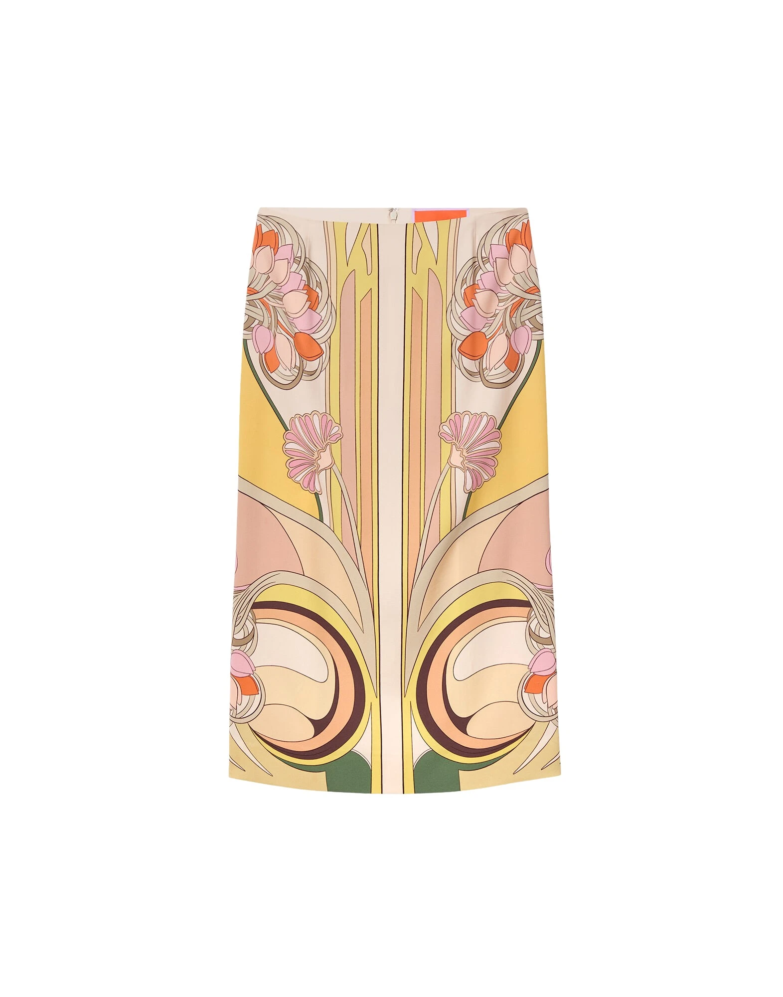 La-DoubleJ-Pencil-Skirt-in-Tulip-Placee-Pale-Pink53596_nobg La DoubleJ Pencil Skirt in Tulip Placée Pale Pink - Skirts - Milanese Maximalist Fashion at Coveti