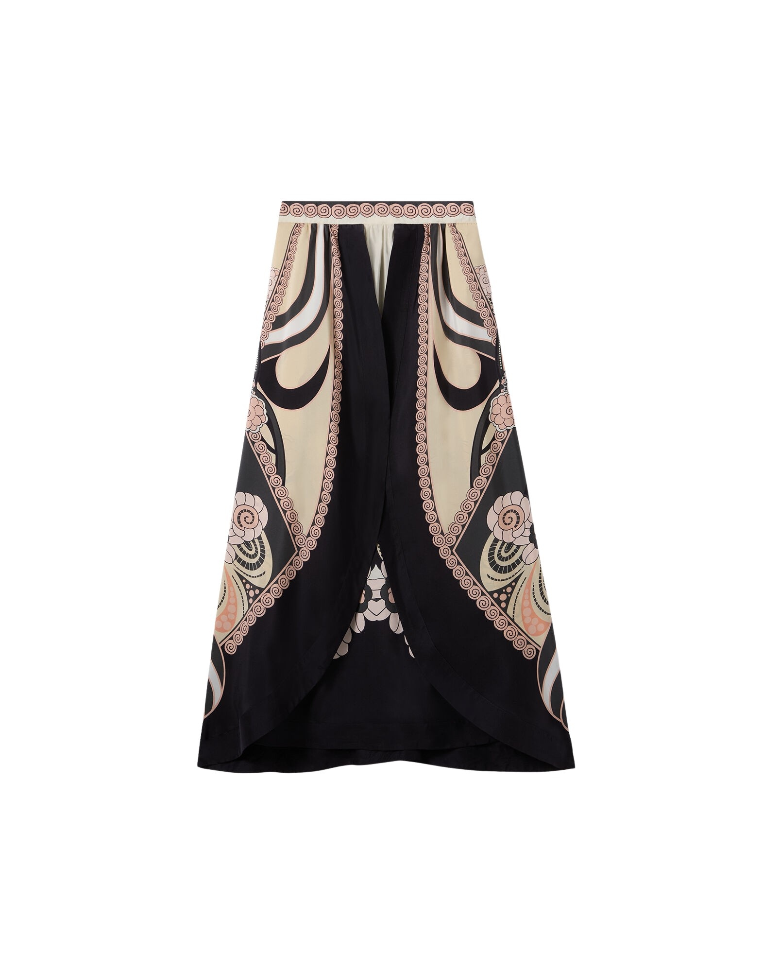 La DoubleJ Petal Skirt in Ambrosia Placée Pale Pink - Skirts - Milanese Maximalist Fashion at Coveti