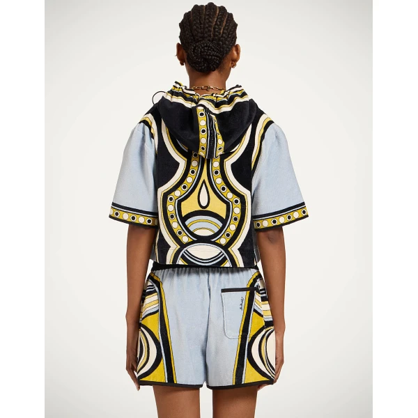 La DoubleJ Portal Tee in Sanctuary Placée Light Blue - Tops - Milanese Maximalist Fashion at Coveti