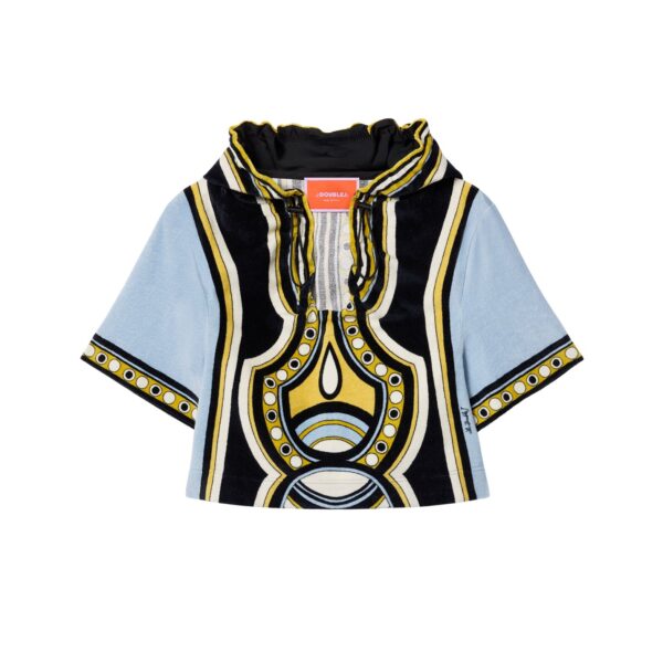 La DoubleJ Portal Tee in Sanctuary Placée Light Blue - Tops - Milanese Maximalist Fashion at Coveti