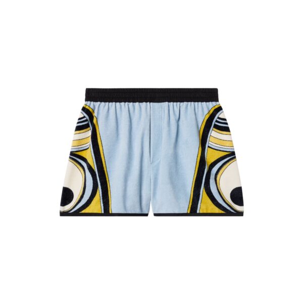 Pull-Up Shorts in Sanctuary Placée Light Blue