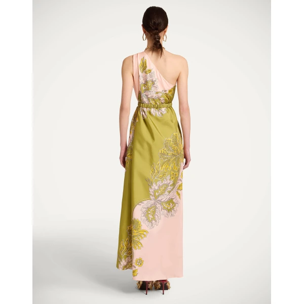 La DoubleJ Roy Dress in Swathe Placée Pink - Dresses - Milanese Maximalist Fashion at Coveti