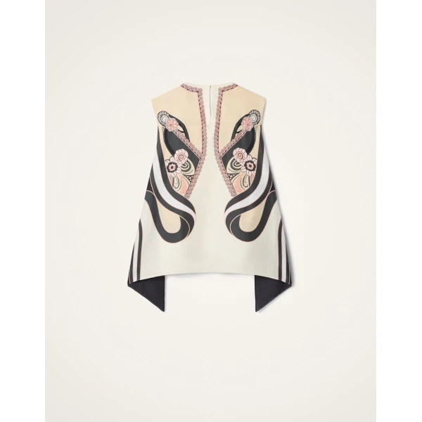 La DoubleJ San Carlo Top in Ambrosia Placée Pale Pink - Tops - Milanese Maximalist Fashion at Coveti