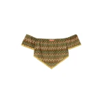 La DoubleJ Sand Dollar Top in Multicolor Green & Orange - Tops - Milanese Maximalist Fashion at Coveti
