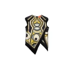 La DoubleJ Scarf Top in Sanctuary Placée Gold - Tops - Milanese Maximalist Fashion at Coveti