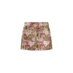 La DoubleJ Short Skirt in Tulip Green - Skirts - Milanese Maximalist Fashion at Coveti