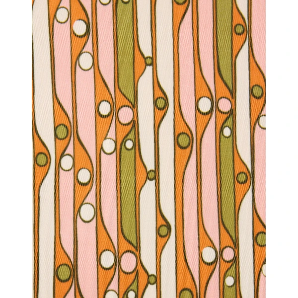 La DoubleJ Sleeveless Stretch Polo in Smarties Orange - Tops - Milanese Maximalist Fashion at Coveti