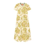 La DoubleJ Sporty Swing Dress in Oasis Green - Dresses - Milanese Maximalist Fashion at Coveti