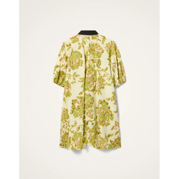 La DoubleJ Sunburst Dress in Oasis Green - Dresses - Milanese Maximalist Fashion at Coveti