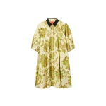 La DoubleJ Sunburst Dress in Oasis Green - Dresses - Milanese Maximalist Fashion at Coveti