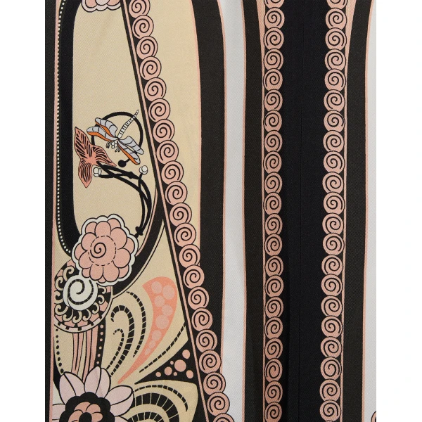La DoubleJ Swing Dress in Ambrosia Placée Pale Pink - Dresses - Milanese Maximalist Fashion at Coveti