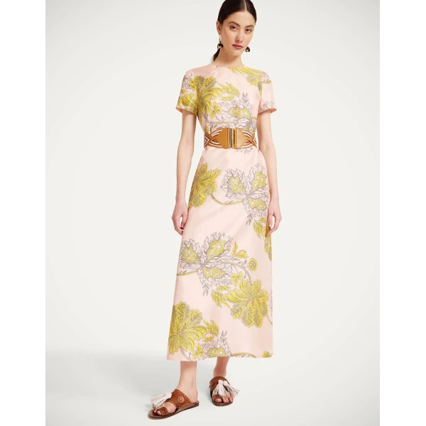 La DoubleJ Swing Dress in Swathe Pink - Dresses - Milanese Maximalist Fashion at Coveti