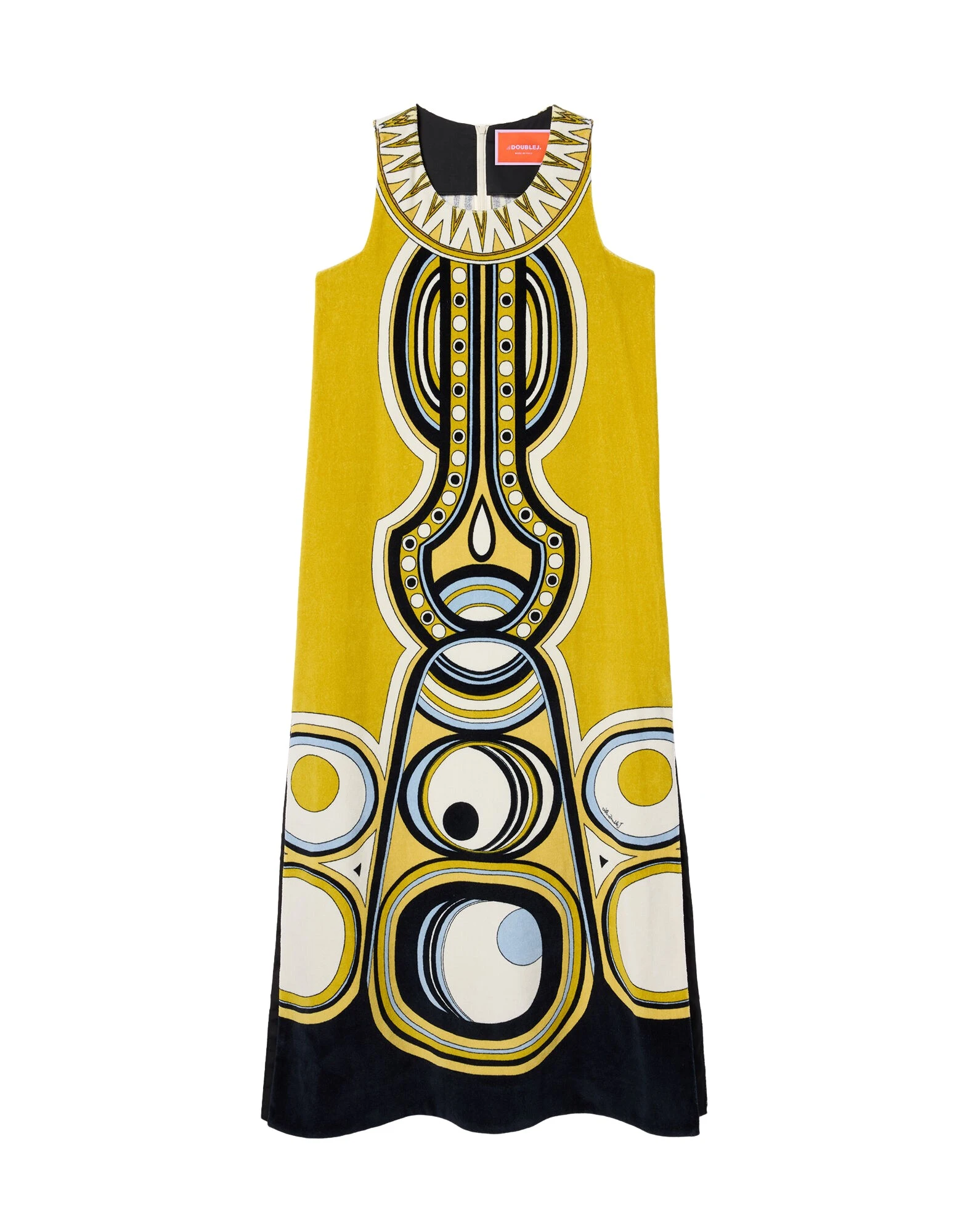 La-DoubleJ-Totem-Dress-in-Sanctuary-Placee-Gold32163_nobg La DoubleJ Totem Dress in Sanctuary Placée Gold - Dresses - Milanese Maximalist Fashion at Coveti