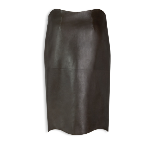 Alaïa Lambskin Pencil Skirt - ALAÏA Skirts - Laser Cut Luxury - Shop at Coveti