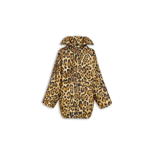 Alaia Layered Twill Coat, view 2
