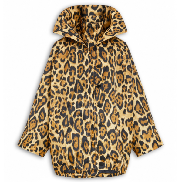 Alaïa Layered Twill Coat - ALAÏA Coats - Laser Cut Luxury - Shop at Coveti