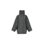 Alaïa Layered Wool Coat - ALAÏA Coats - Laser Cut Luxury - Shop at Coveti