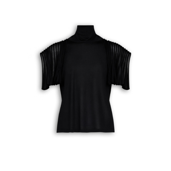 Alaïa Leaf Godet Top - ALAÏA Tops - Laser Cut Luxury - Shop at Coveti