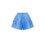 Leo Lin Abby Appliqué Shorts  - Leo Lin Dress - Australian Luxury Fashion - Shop at Coveti