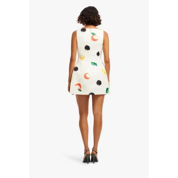 Leo Lin Ali Embellished Boat Neck Mini Dress  - Leo Lin Dress - Australian Luxury Fashion - Shop at Coveti