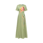 Leo Lin Alice Short Sleeve Maxi Dress  - Leo Lin Dress - Australian Luxury Fashion - Shop at Coveti
