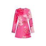 Leo Lin Aliza Long Sleeve Mini Dress  - Leo Lin Dress - Australian Luxury Fashion - Shop at Coveti