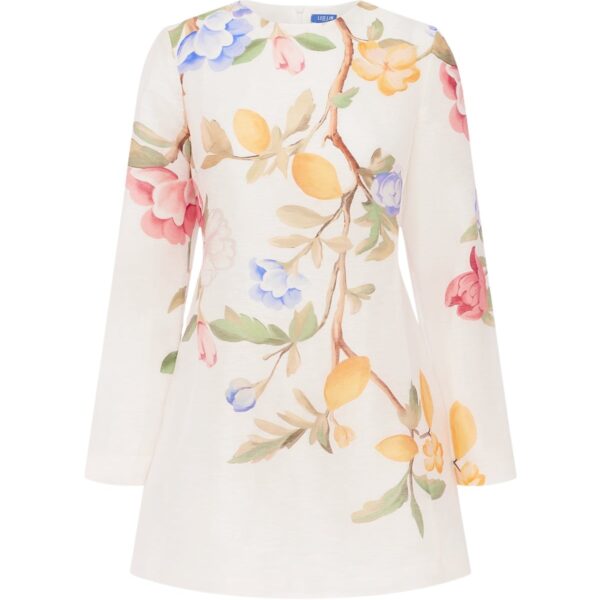 Leo Lin Aliza Long Sleeve Mini Dress  - Leo Lin Dress - Australian Luxury Fashion - Shop at Coveti