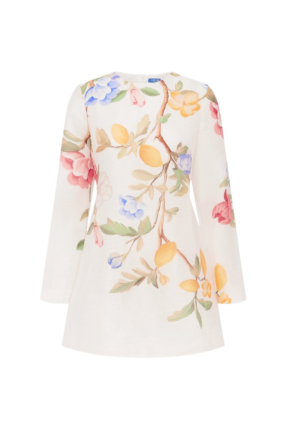 Leo Lin Aliza Long Sleeve Mini Dress